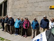 Choir holding up the wall