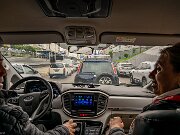 Driving in Lima at Rush Hour
